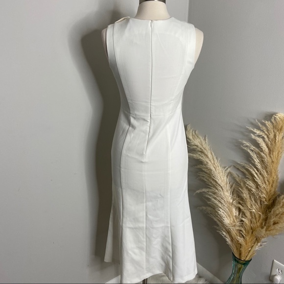 Banana Republic Buttoned Midi Dress Gold Buttons - Picture 6 of 8